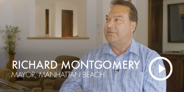 Ed Kaminsky interviews Richard Montgomery Mayor of Manhattan Beach